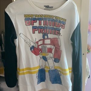 Black and White Transformer Sweater-Used